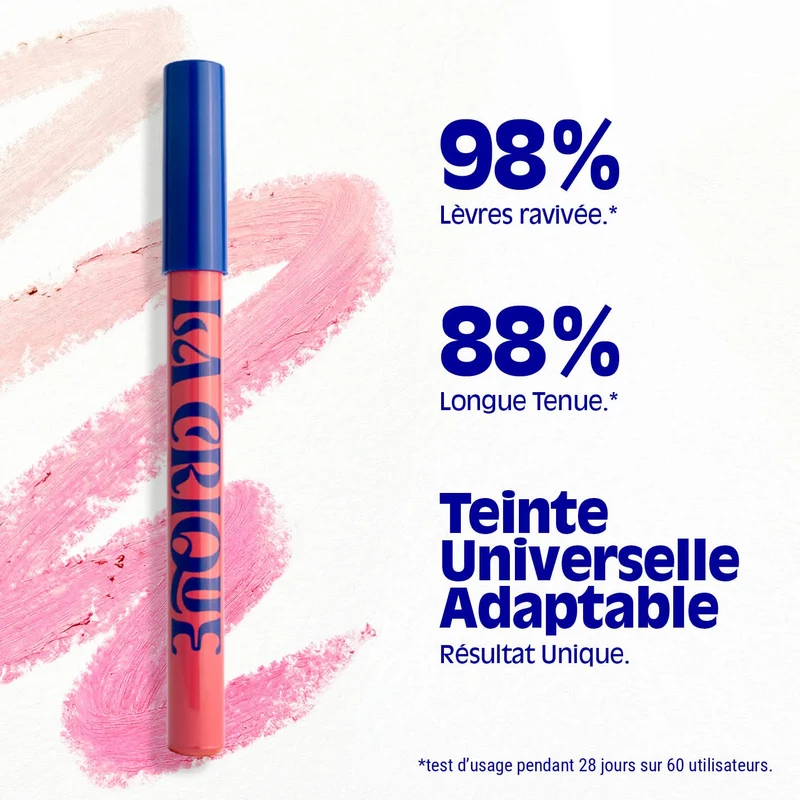 Crayon baume à lèvres pH réactif