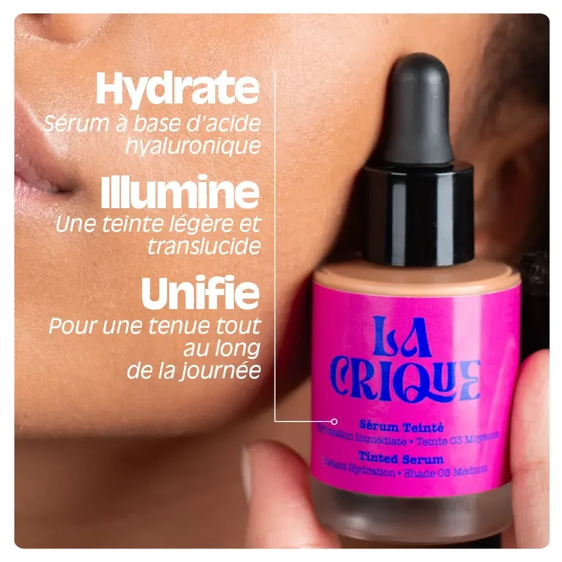 Sérum teinté hydratant