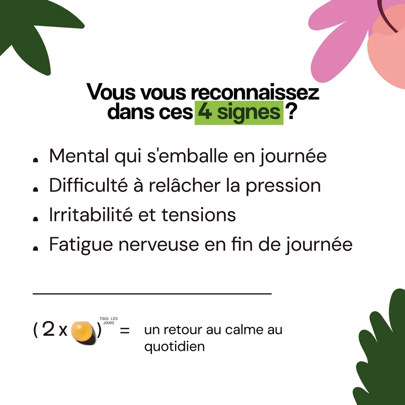 Pack 4 éco-recharges STRESS | Anti-stress et anxiété | 4 x 21 jours