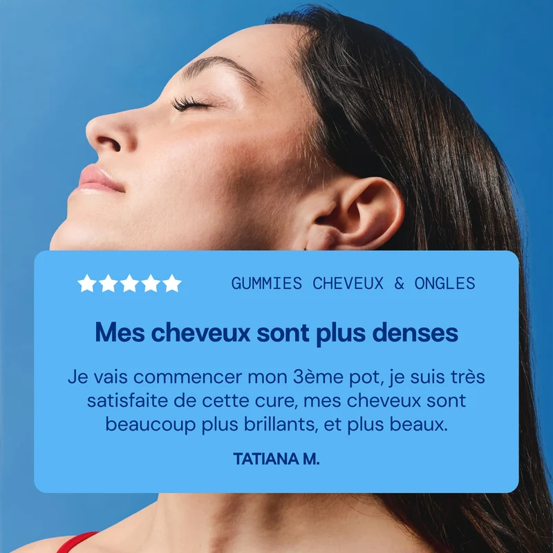 Pack 4 éco-recharges CHEVEUX ET ONGLES | Force et brillance | 4 x 21 jours
