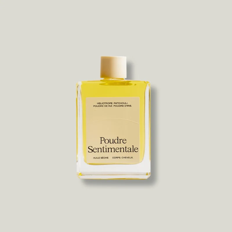 Huile soyeuse corps et cheveux - Poudre sentimentale