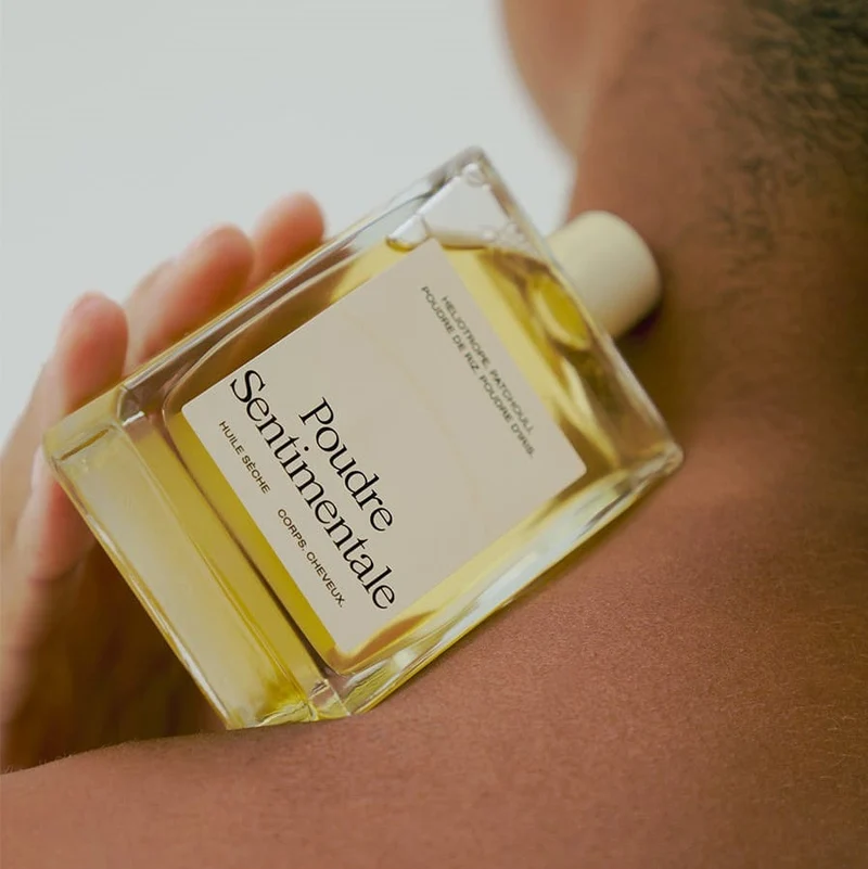 Huile soyeuse corps et cheveux - Poudre sentimentale