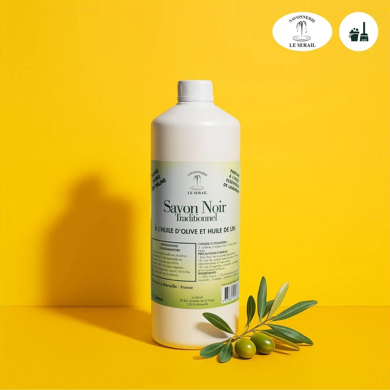 Savon noir liquide de Marseille - Concentré