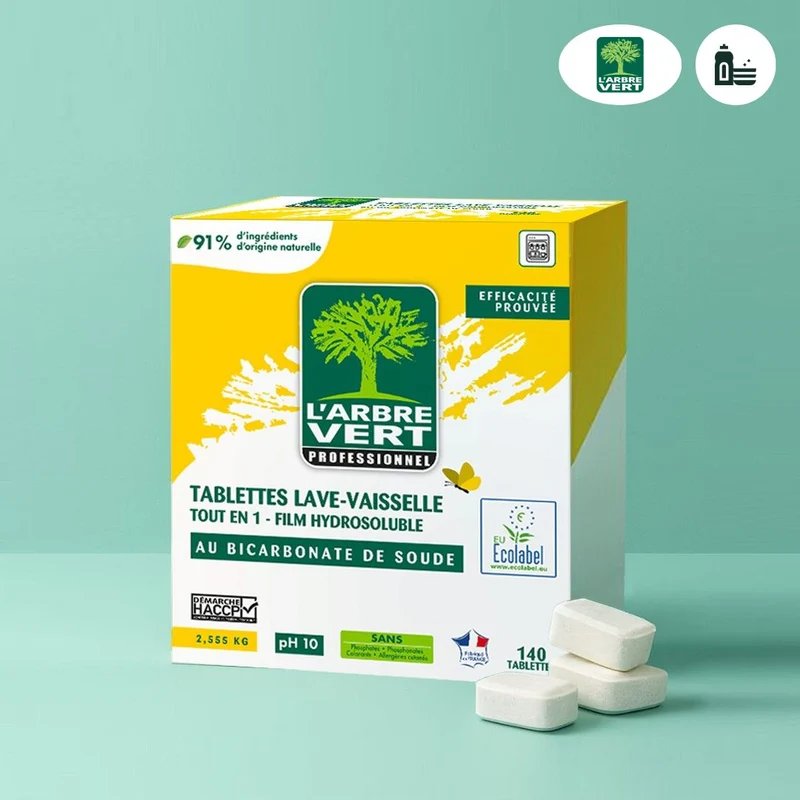 Tablettes lave-vaisselle - 3en1
