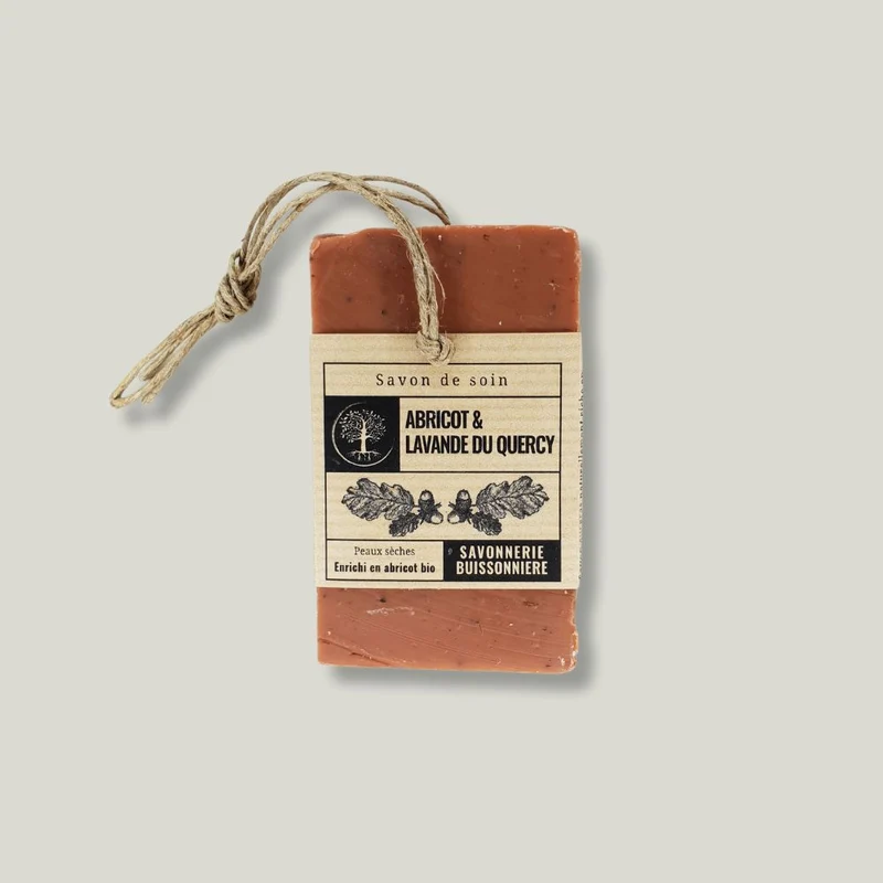 Savon de soin - Abricot & Lavande du Quercy