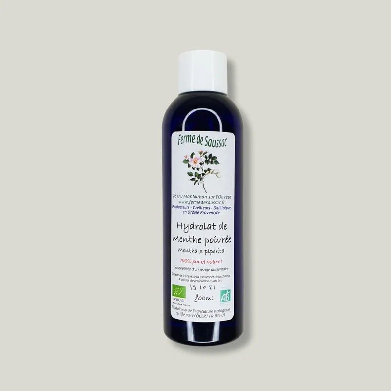 Hydrolat de Menthe poivrée bio