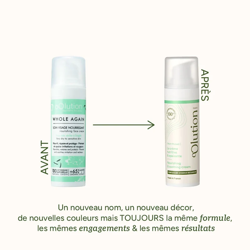 Crème nutritive et apaisante