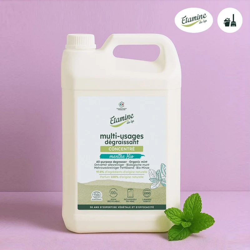 Dégraissant multi-usages - Concentré - Menthe bio