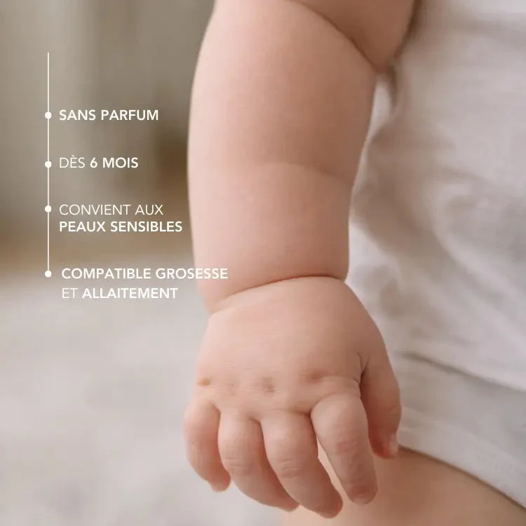 Lait solaire minéral SPF50 - Bébé, Enfant et Adulte