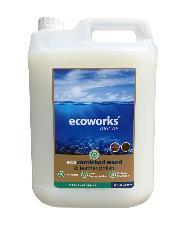 Ecoworks Marine Vernis Bois et Cuir Vernis Nettoyant