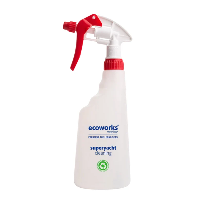 Flacons pulvérisateurs à gâchette Ecoworks Marine 600 ml pour recharges