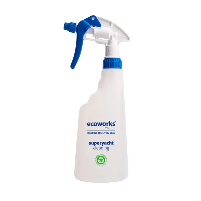 Flacons pulvérisateurs à gâchette Ecoworks Marine 600 ml pour recharges