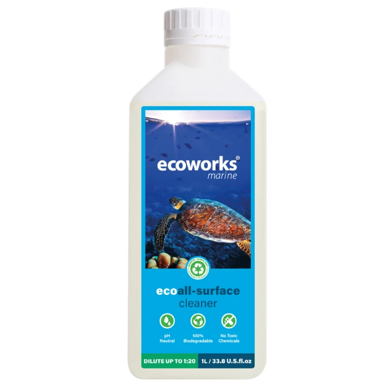 Ecoworks Marine Concentré de nettoyage toutes surfaces respectueux de l'environnement