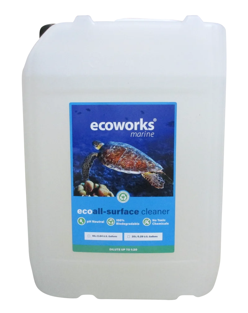 Ecoworks Marine Concentré de nettoyage toutes surfaces respectueux de l'environnement