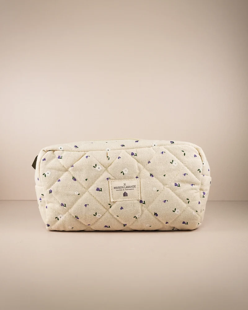 Petite trousse - Fleurs & carreaux