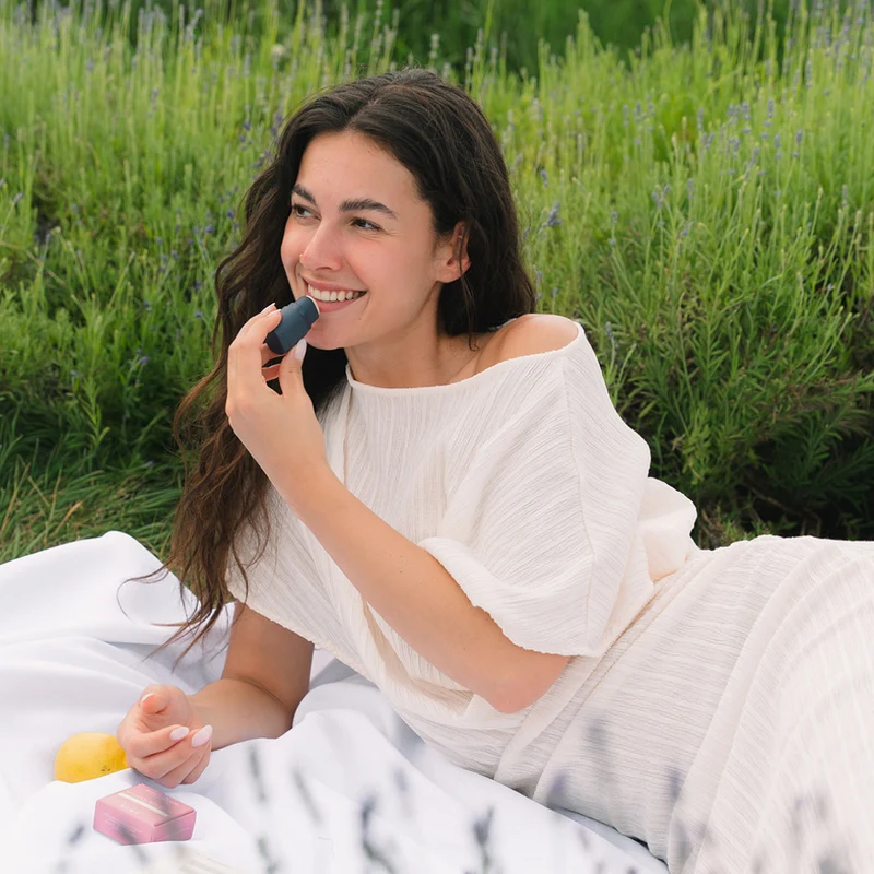 Baume à lèvres naturel rechargeable - Limonade