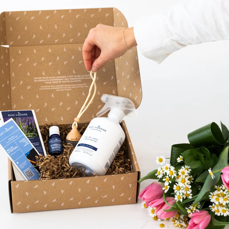 Coffret floraison lavande