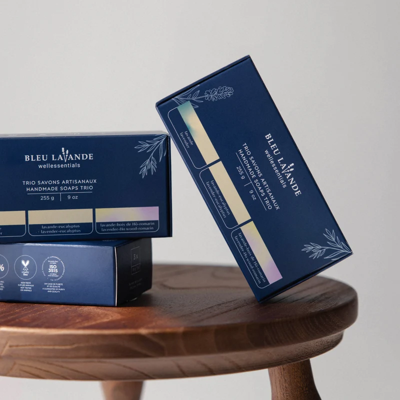 Trio savons artisanaux