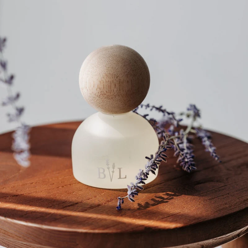 Diffuseur à bouchon de bois naturel - Lavande-vanille