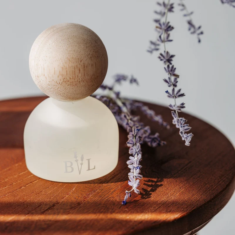 Diffuseur à bouchon de bois naturel - Lavande-vanille