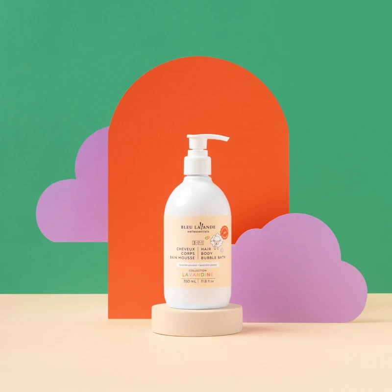 Coffret soins bébé naturels - Collection Lavandine