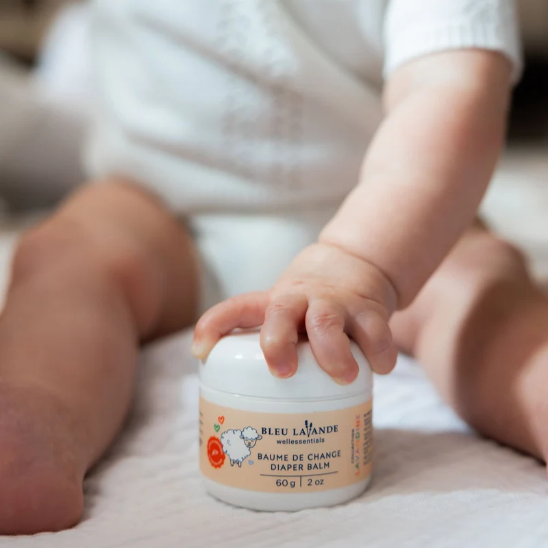 Baume de change pour bébé