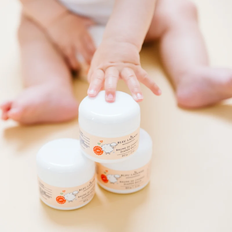 Baume de change pour bébé