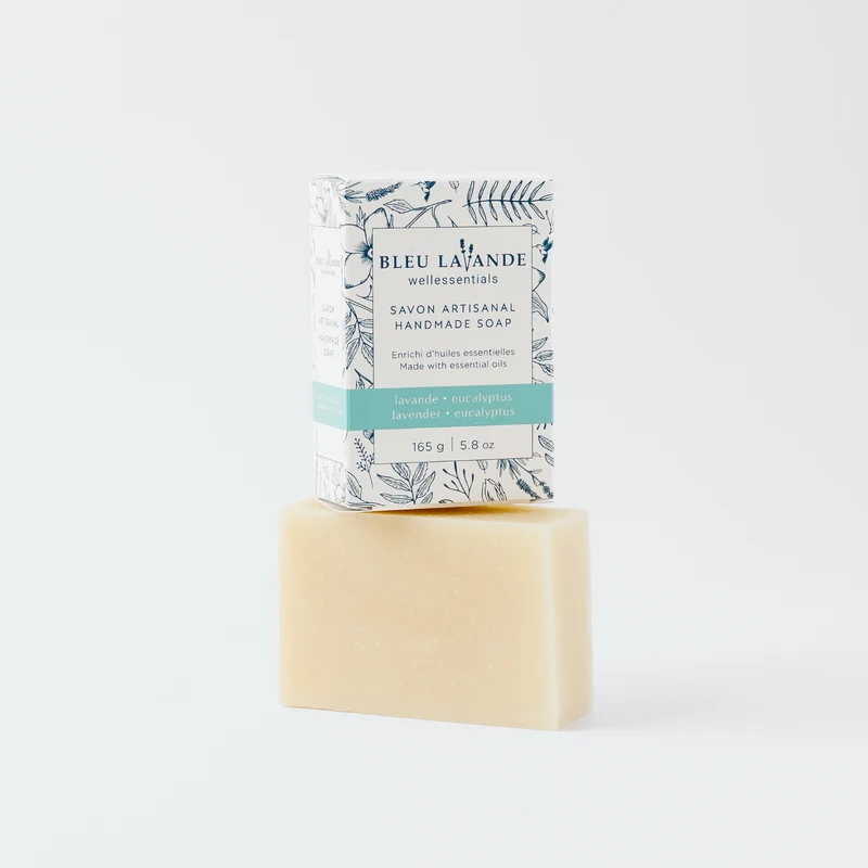 Savon artisanal lavande-eucalyptus