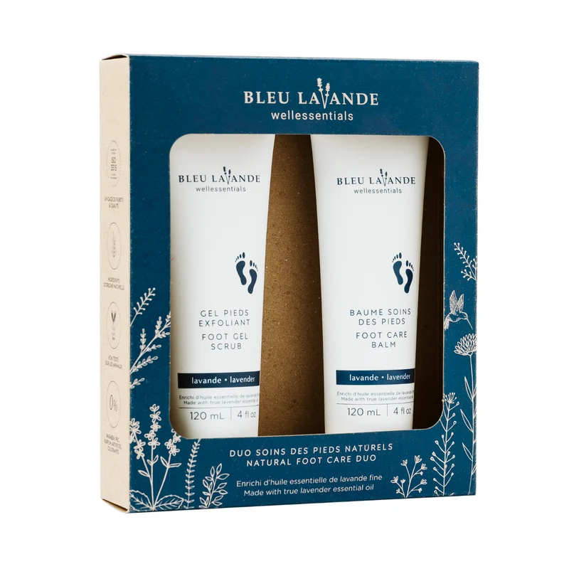 Duo soins des pieds naturels