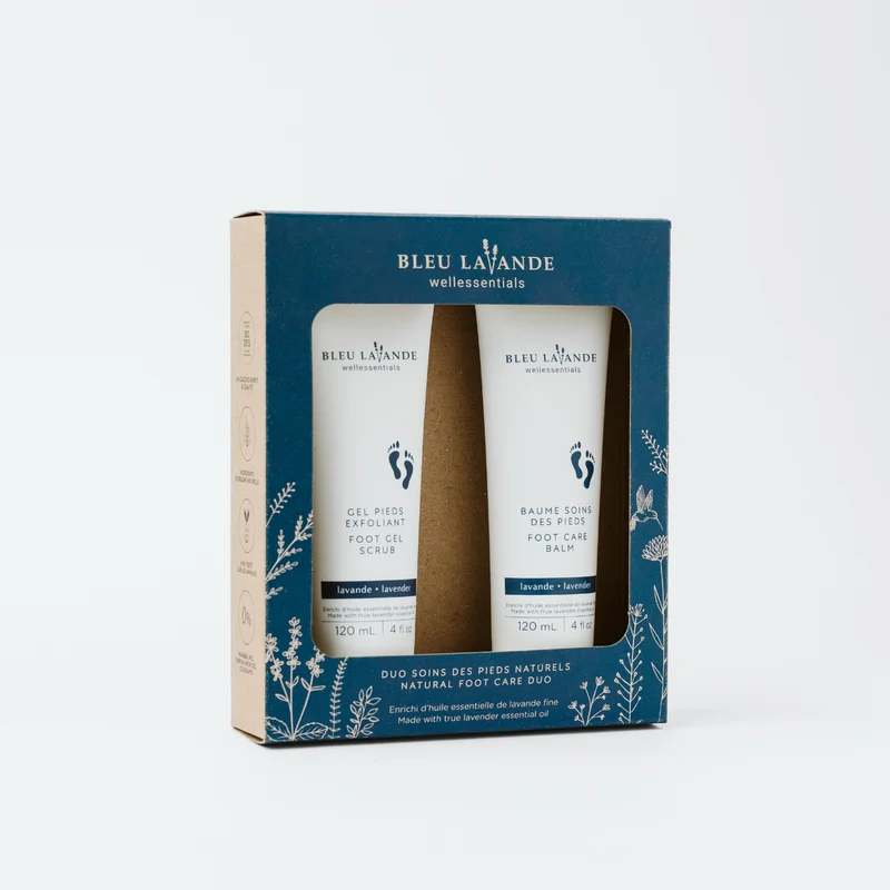 Duo soins des pieds naturels