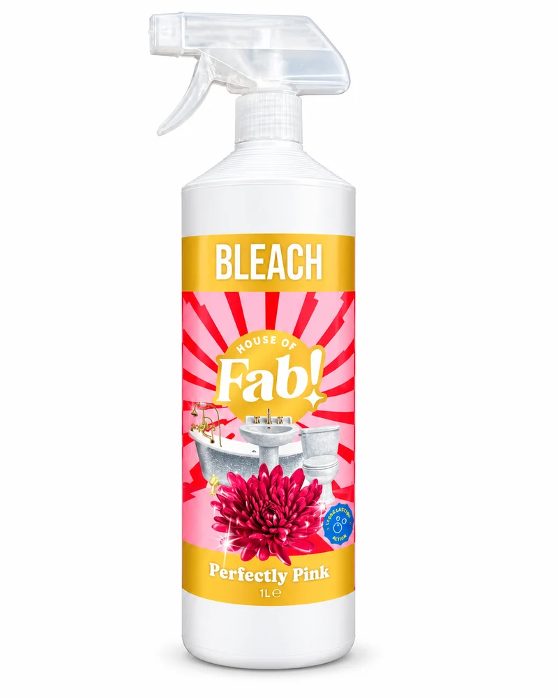 Fabulosa Bleach Perfectly Pink - Spray nettoyant à la javel - 1000 ml