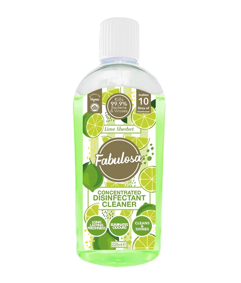 Désinfectant concentré Fabulosa Sorbet au citron vert – 220 ml
