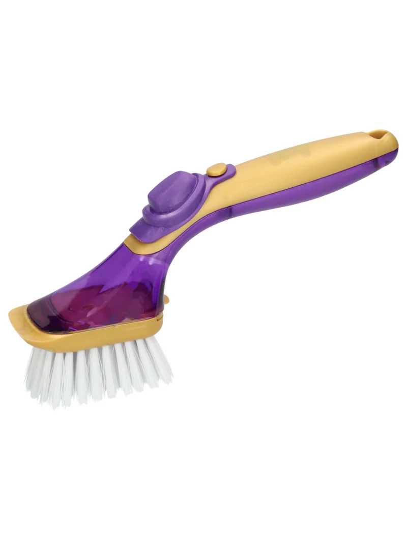 Brosse vaisselle Dasty avec distributeur de savon – Réservoir de liquide vaisselle rechargeable