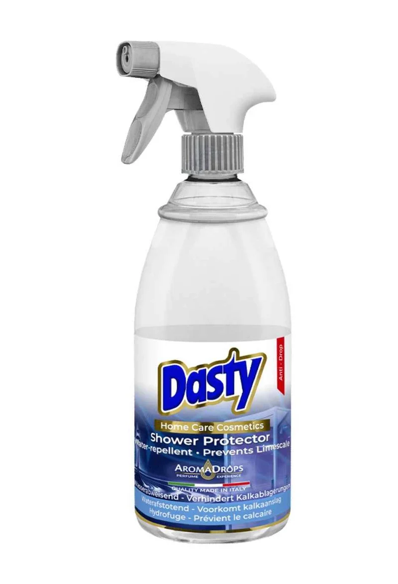 Dasty Protecteur de Douche Anti-Calcaire Spray - Pour Verre, Carrelage, Robinets et Inox - 700 ml