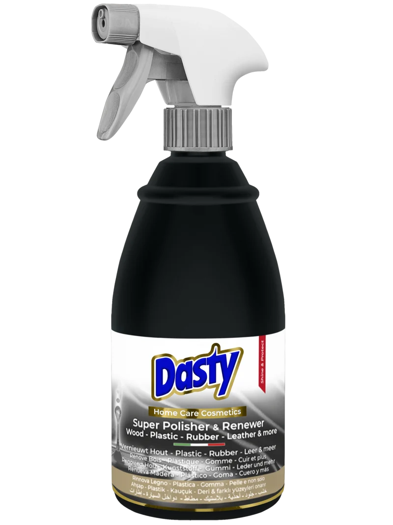 Dasty Super Polisher – Spray Brillance Cuir, Bois, Plastique et Caoutchouc