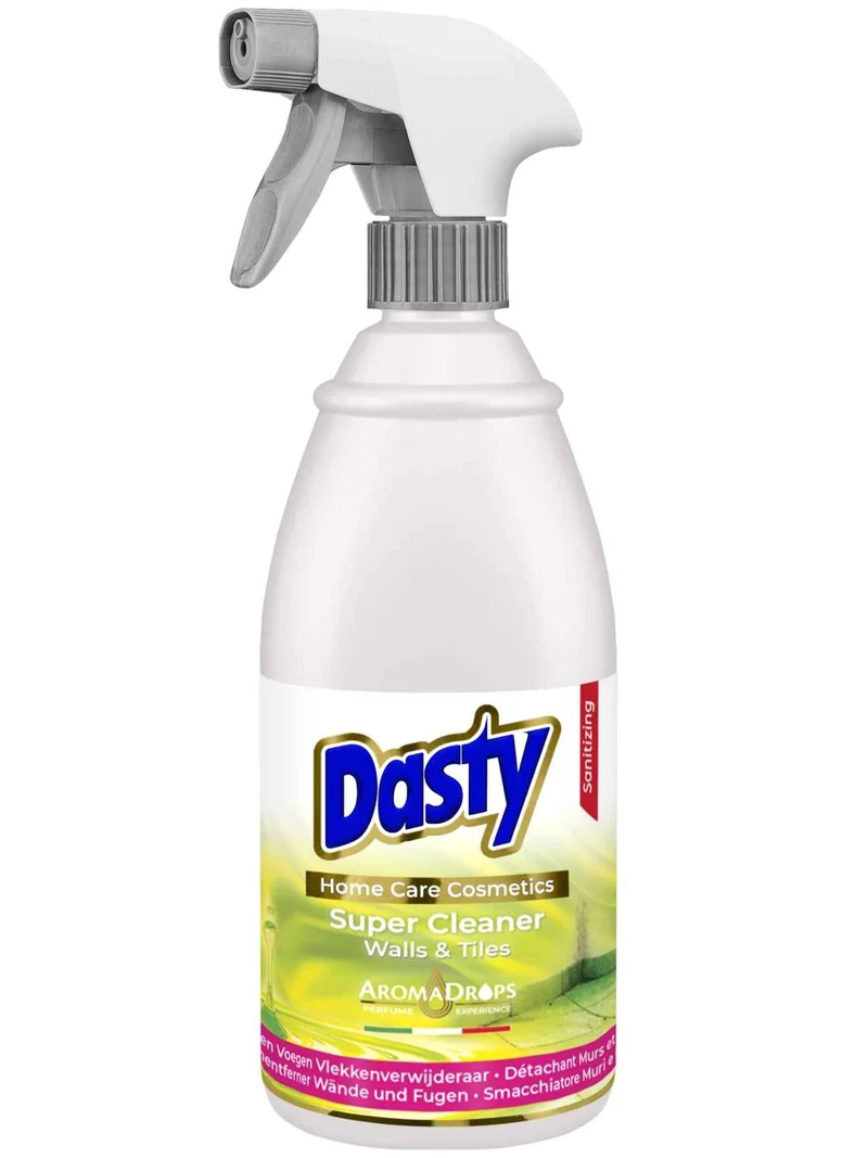 Dasty Super Nettoyant – Contre les Taches d'Humidité sur Carrelages, Joints, Murs et Terrasses