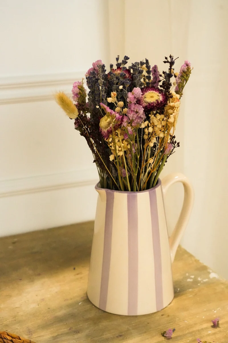 Bouquet de fleurs séchées - Rose
