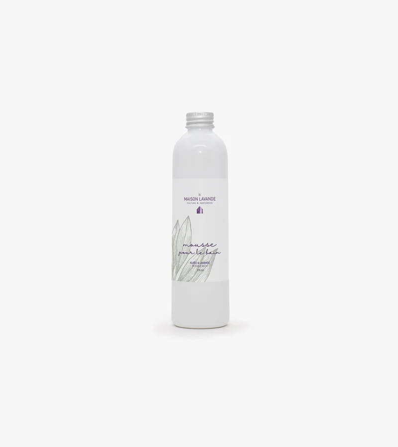 Mousse pour le bain - Aloès & lavande