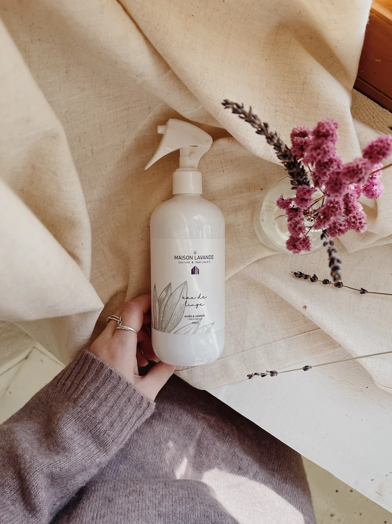 Eau de linge - Aloès & lavande
