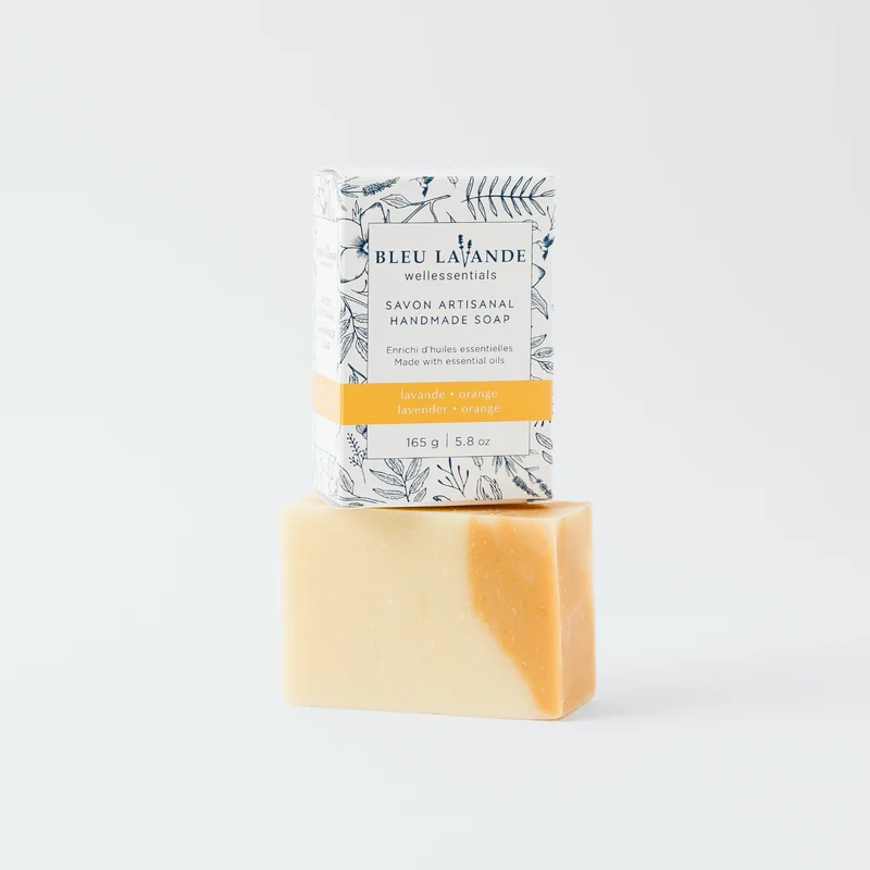 Savon artisanal lavande-orange