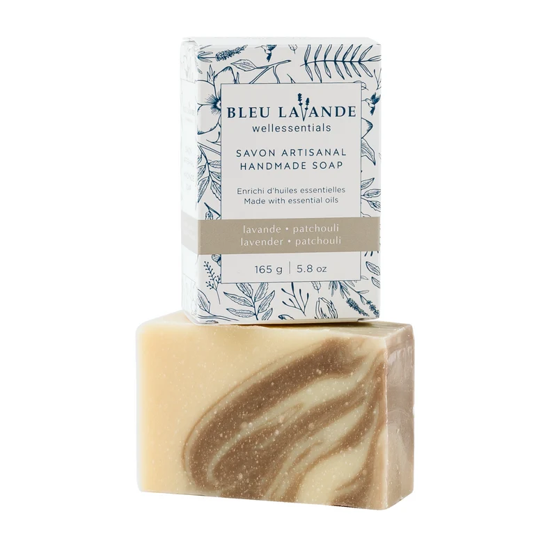 Savon artisanal lavande-patchouli