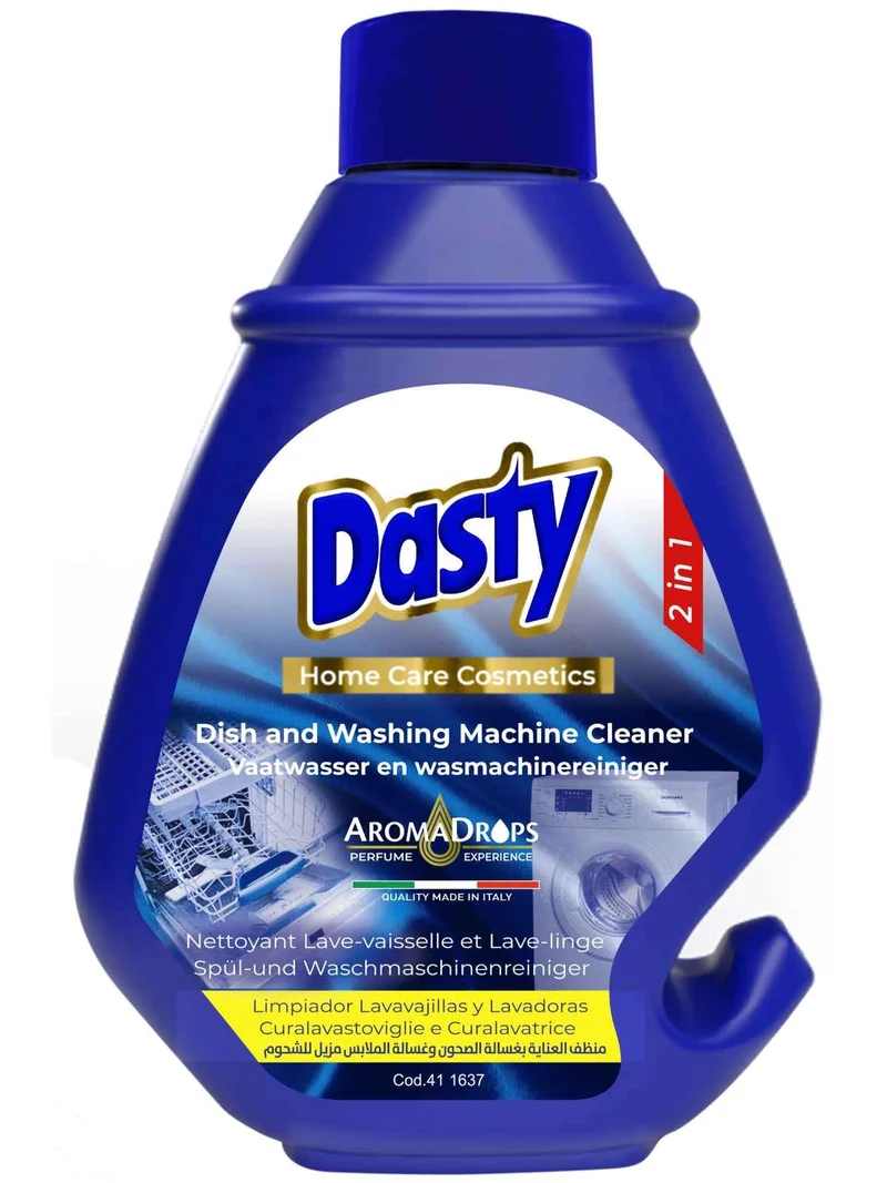Dasty Nettoyant Lave-vaisselle et Lave-linge 230 ml – Dégraissant et Détartrant 2 en 1