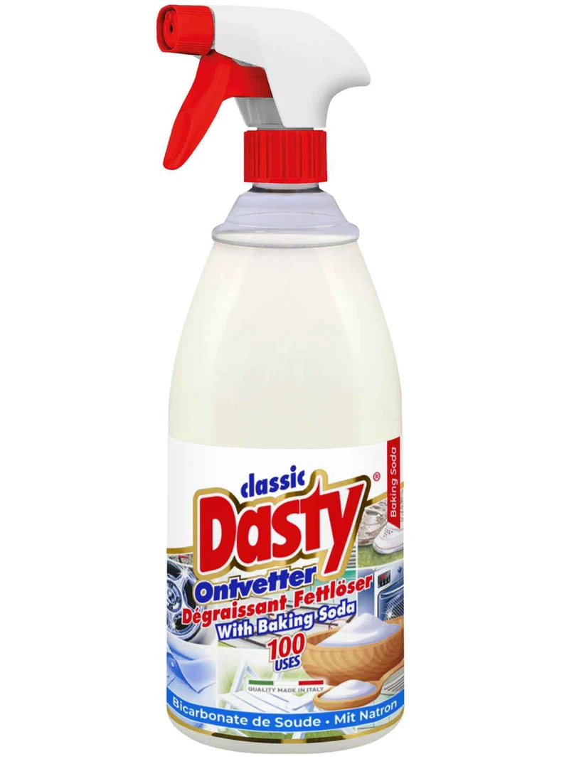 Dégraissant Dasty au Bicarbonate de Soude en Spray 1 Litre – Nettoyant Universel Puissant contre la Graisse et les Taches Tenaces