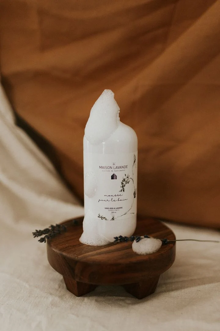 Mousse pour le bain - Sous-bois & lavande