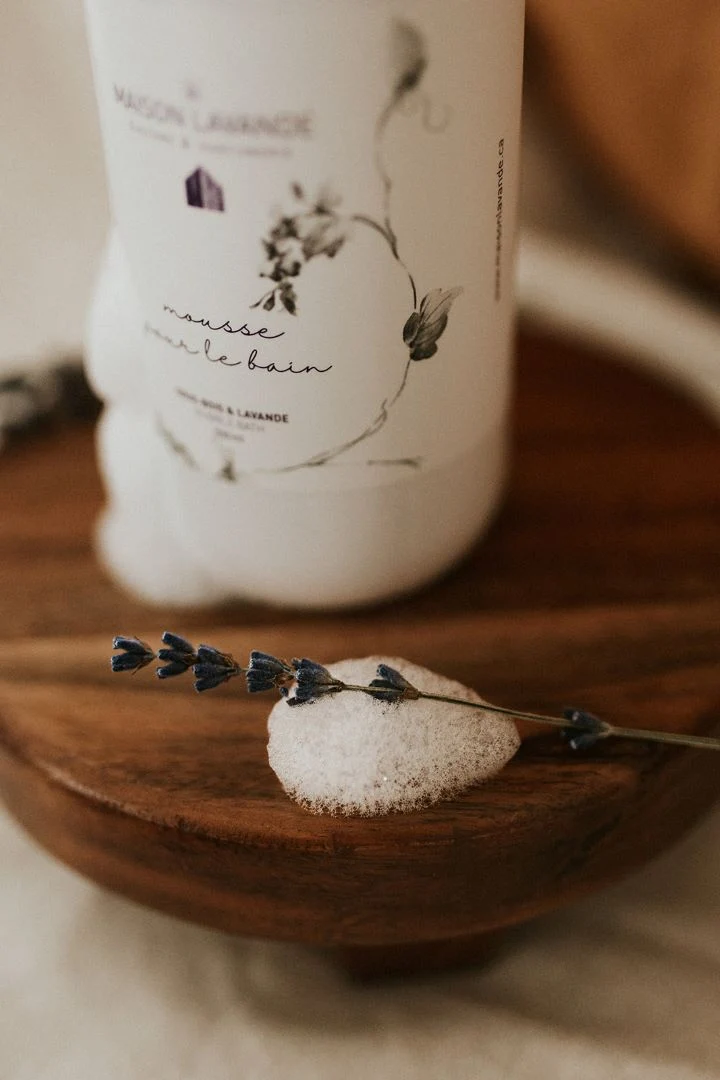 Mousse pour le bain - Sous-bois & lavande