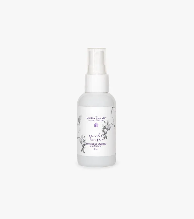 Eau de linge - Sous-bois & lavande