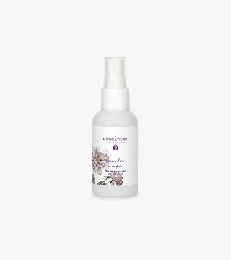 Eau de linge - Pivoine & lavande