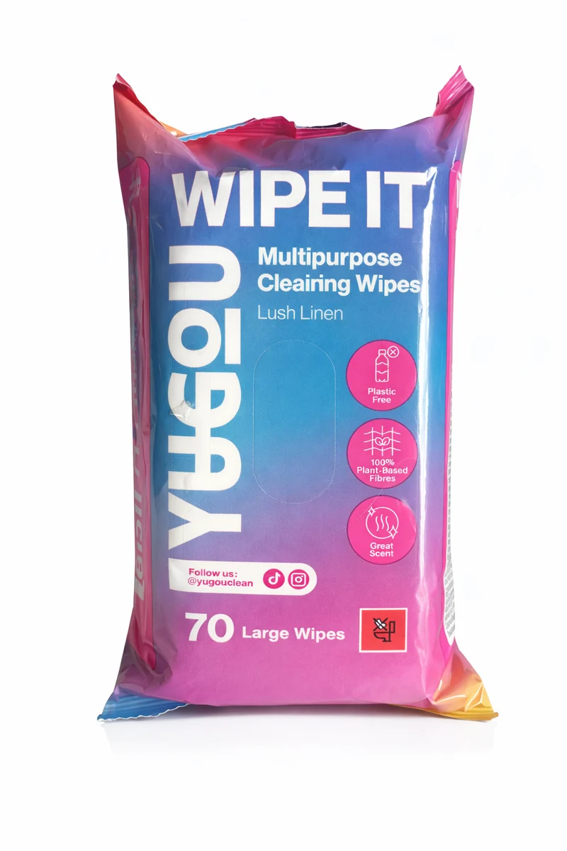 Lingettes de nettoyage multi-usages Yugou 70 pièces