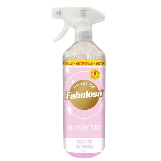 Fabulosa Nettoyant Anti-Calcaire Salle de Bain Spray Colibri 750ml