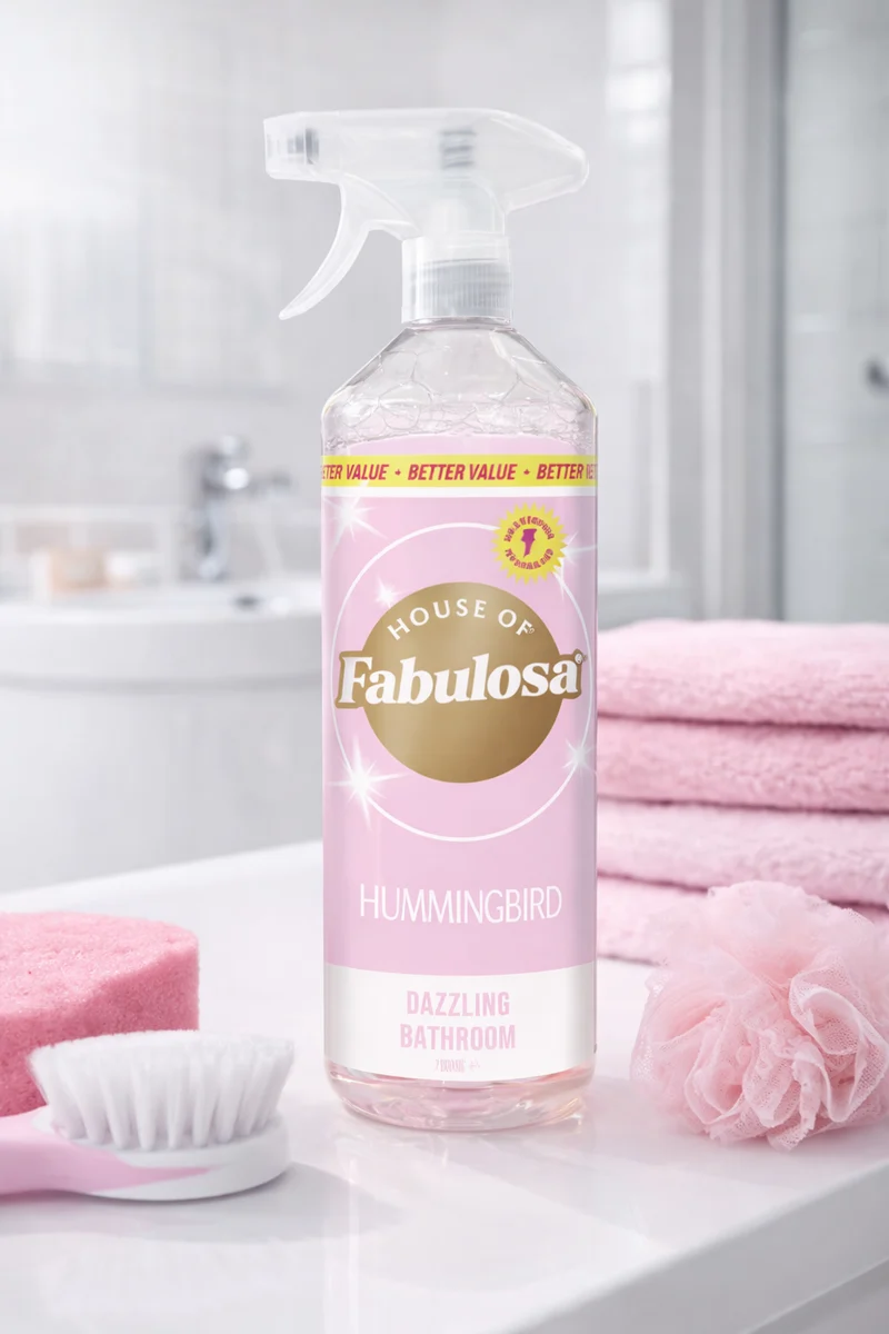 Fabulosa Nettoyant Anti-Calcaire Salle de Bain Spray Colibri 750ml